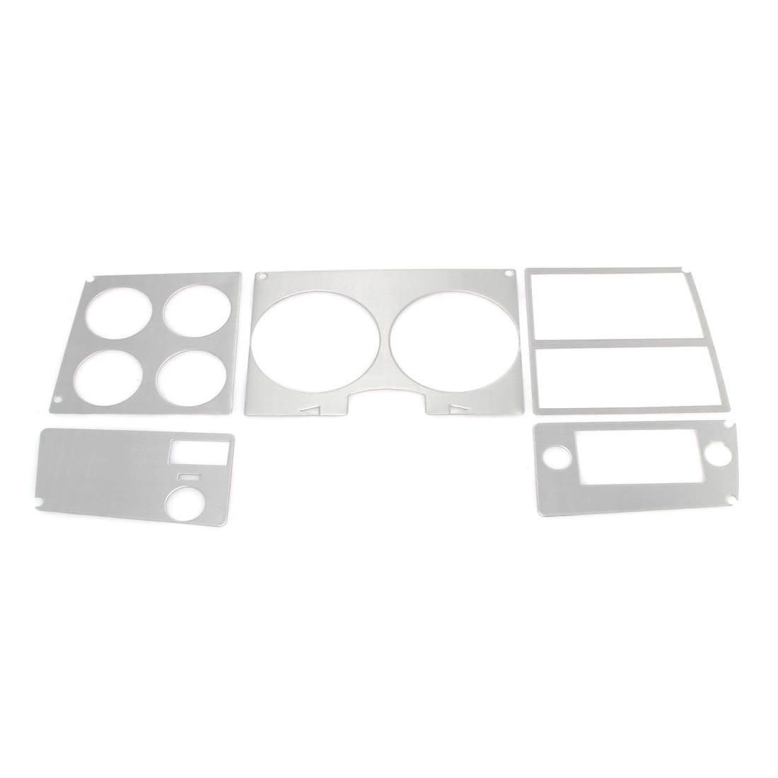 Dash Bezel Trim Brushed Aluminum 1978-80 Chevy Truck C/K 10 w/o AC