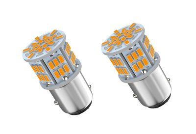 LED 1157 Amber Bulb - Park  and Turn Lamp - Pair