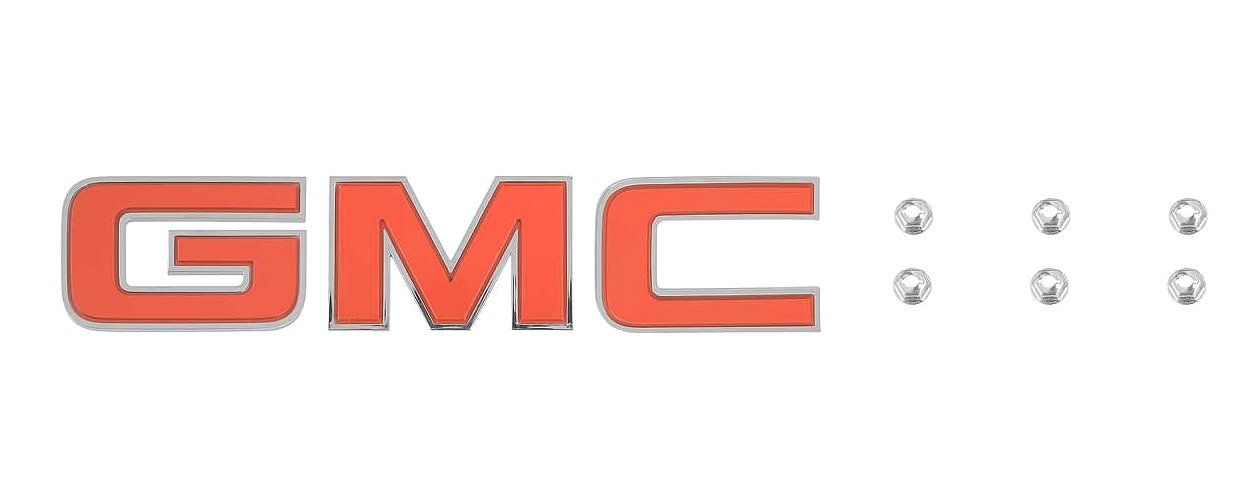 1983-88 GMC Pickup Grille Emblem Letter Set w/ Hardware