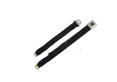 1968-69 Camaro Firebird Deluxe Rear Seat Belts - Does one bucket seat