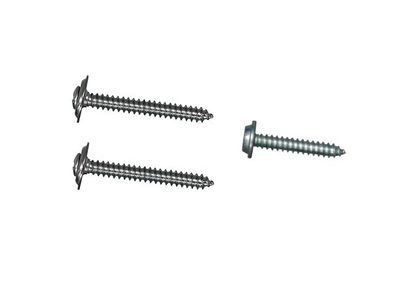 1970-72 Chevelle Kick Panel  Chrome Screw Kit with AC