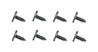 1970-75 Camaro Firebird Upper Door Plastic Panel Hardware Kit - 8-Piece