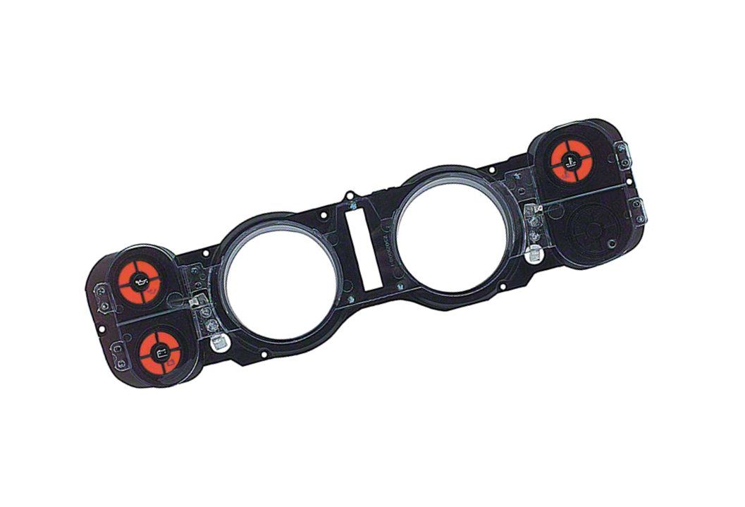 1979-81 Camaro Dash Housing and Lens Assembly with Warning Lights