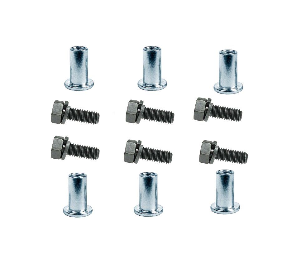 1970-72 Camaro Shifter and Console Mounting Bracket Hardware; 12 Piece Kit