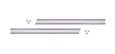 1983-84 Chevy Truck; Blazer Suburban Center Grille Molding; Pair