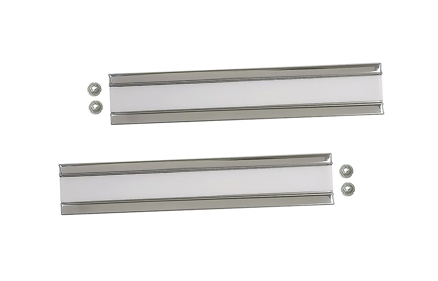 1983-84 Chevy Truck; Blazer Suburban Headlamp Bezel Molding; Pair