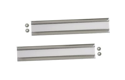 1983-84 Chevy Truck; Blazer Suburban Headlamp Bezel Molding; Pair