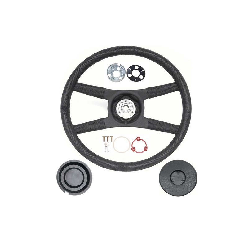 Z28 4 Spoke Rope Style Steering Wheel Kit;  1971-81 Camaro Z28