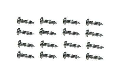 Headlight Light Ring Hardware Kit 16 Piece; 1981-87 Chevy GMC Pickup Truck with Dual Headlights