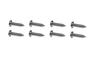 Headlight Light Ring Hardware Kit 8 Piece, 1981-87 Chevy GMC Pickup Truck with Single Lamp