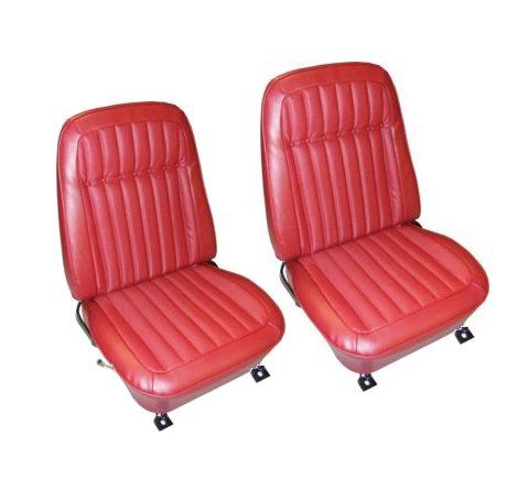 1969 Camaro Pre-Assembled Front Bucket Seats with Deluxe Comfortweave Upholstery - Choose Color