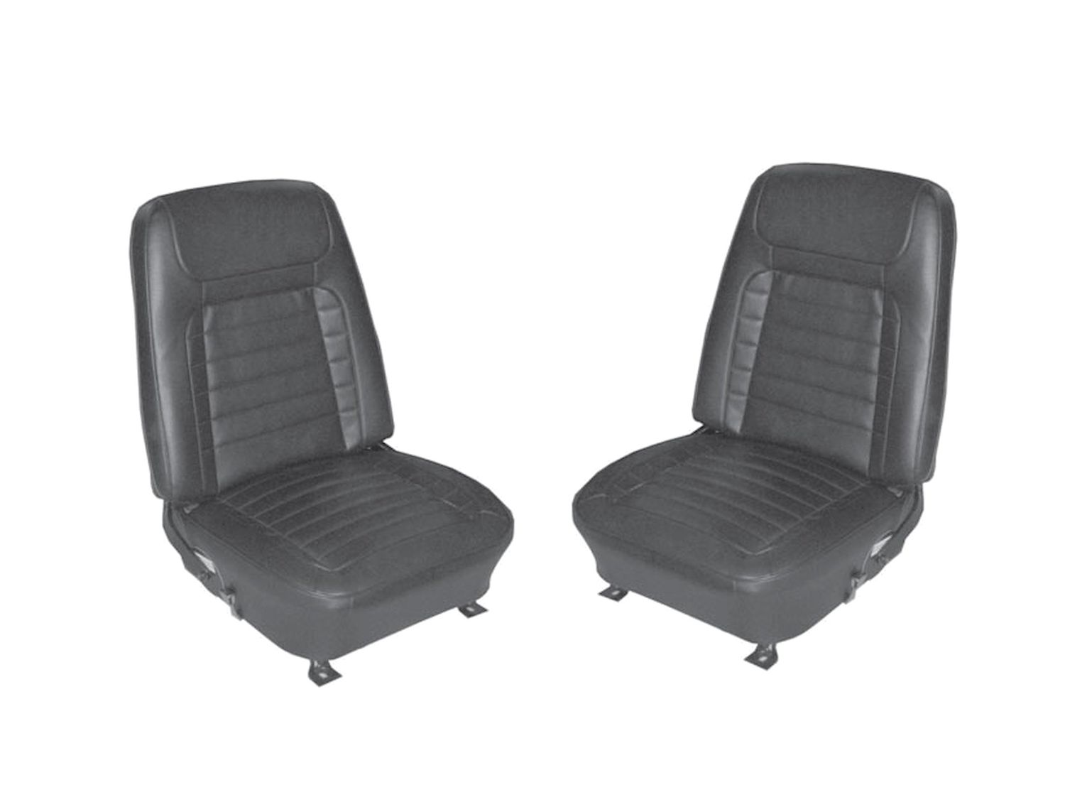 1968 Camaro Pre-Assembled Front Bucket Seats with Deluxe  Upholstery - Choose Color