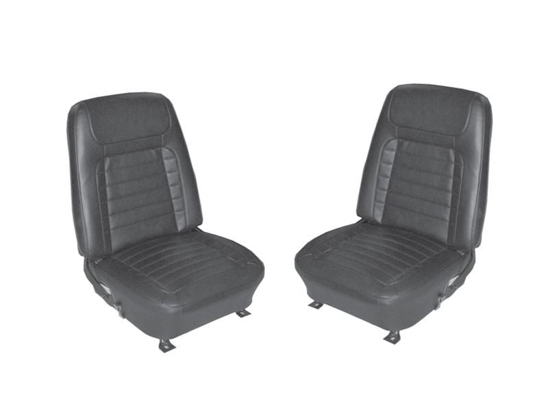 1968 Camaro Pre-Assembled Front Bucket Seats with Deluxe  Upholstery - Choose Color