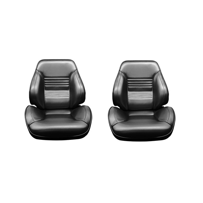1967 Chevelle Distinctive Industries Touring II Bucket Seats; Pair; Choose Color