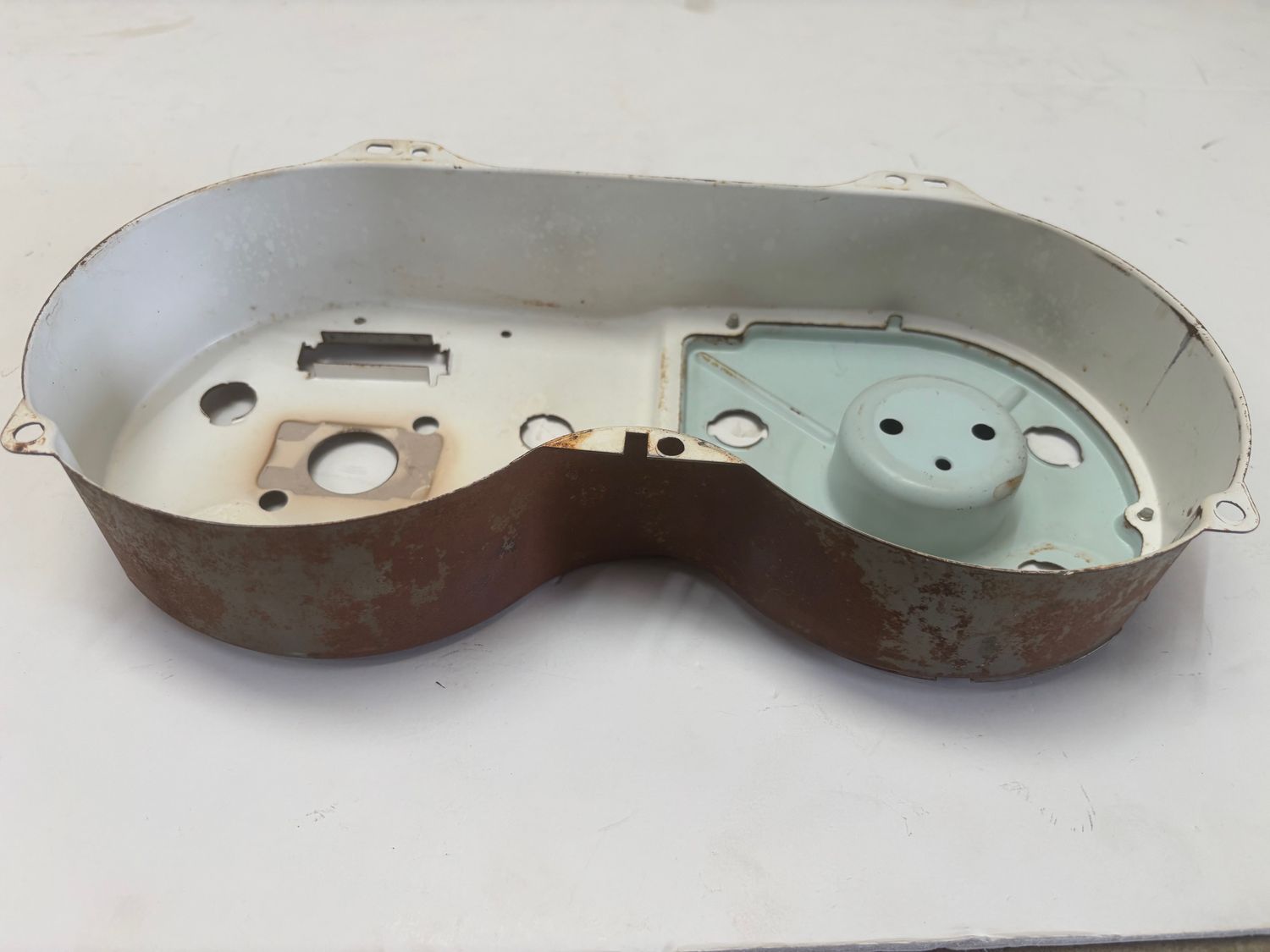 1967-68 Camaro GM Original Dash Metal Cluster Housing  - Used
