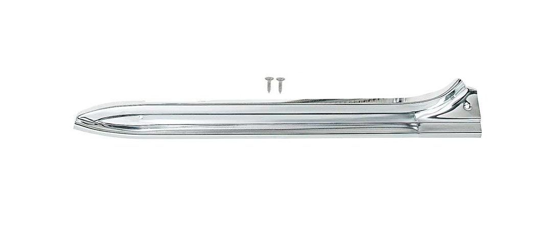 Front Door RH Rear Section Carpet Sill Plate; 1973-91 Chevy GMC Suburban
