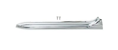 Front Door RH Rear Section Carpet Sill Plate; 1973-91 Chevy GMC Suburban
