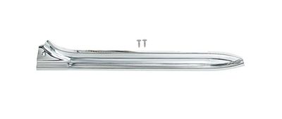 Front Door LH Rear Section Carpet Sill Plate; 1973-91 Chevy GMC Suburban