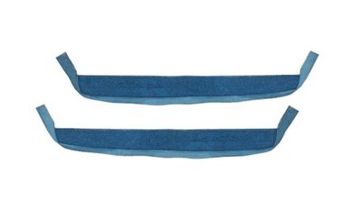 1967 Camaro; 1967 Firebird; Lower Deluxe Door Panel Carpet Set; Medium Blue