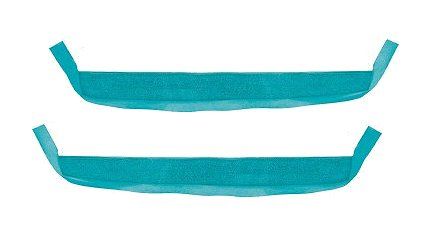 1967 Camaro; 1967 Firebird; Lower Deluxe Door Panel Carpet Set; Aqua