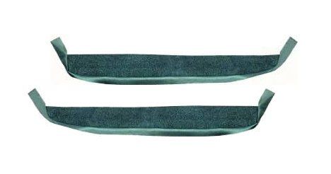 1968-69 Camaro; 1968-69 Firebird; Lower Deluxe Door Panel Carpet Set; Dark Green