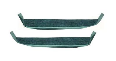 1968-69 Camaro; 1968-69 Firebird; Lower Deluxe Door Panel Carpet Set; Dark Green