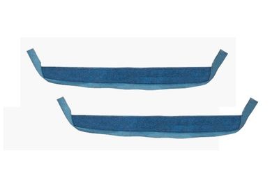 1968-69 Camaro; 1968-69 Firebird; Lower Deluxe Door Panel Carpet Set; Dark Blue