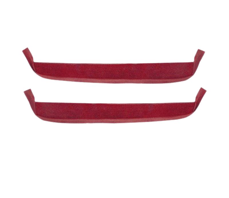 1968-69 Camaro; 1968-69 Firebird; Lower Deluxe Door Panel Carpet Set; Maroon