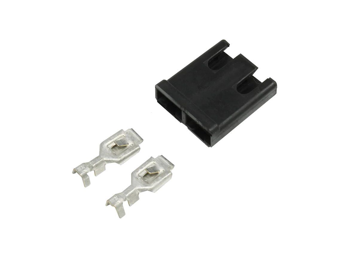 Backup Light Plastic Connector with 2 Terminals For Various GM Models