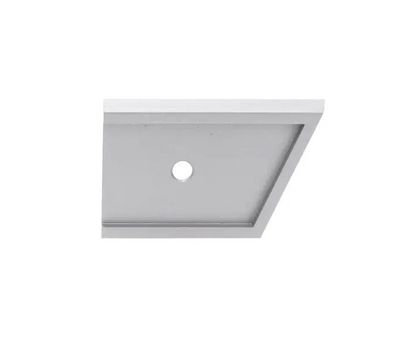 1985-88 Chevy Pickup Blazer Suburban; Bow Tie Emblem Spacer for Chrome Grille; RH