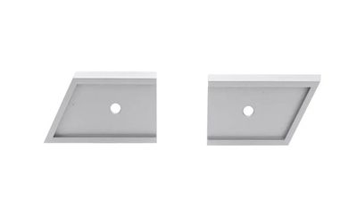 1985-88 Chevy Pickup Blazer Suburban; Bow Tie Emblem Spacer for Chrome Grille; Pair