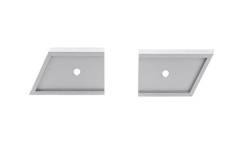 1985-88 Chevy Pickup Blazer Suburban; Bow Tie Emblem Spacer for Chrome Grille; Pair