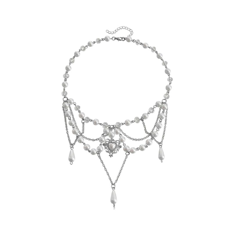 Collar de Perlas con Colgante