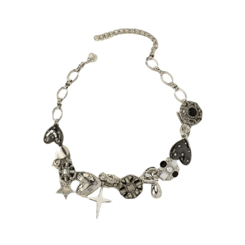 Collar estilo choker de estrella