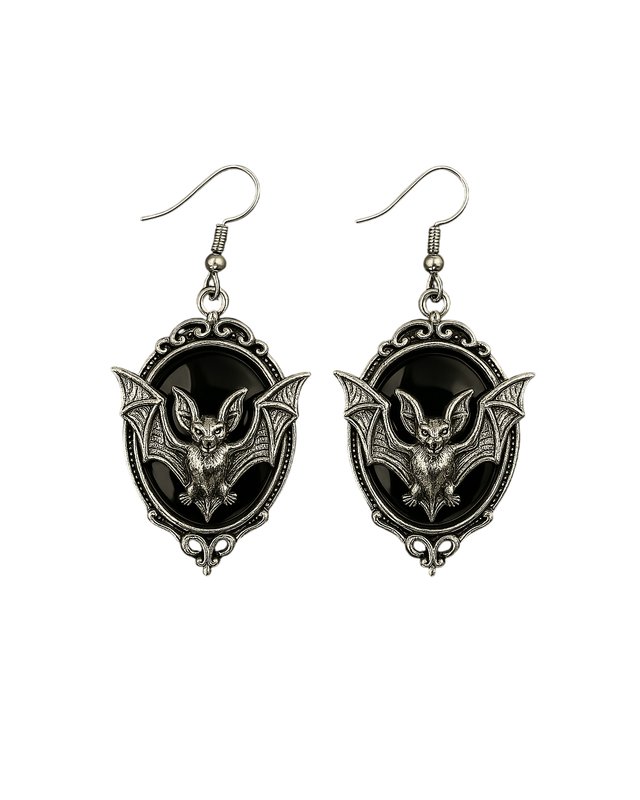 Aretes de murciélago