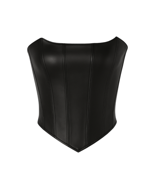 Top con corte asimetrico