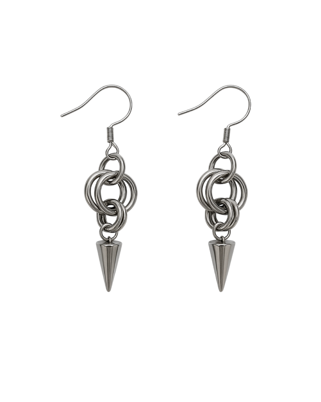 Aretes de púas