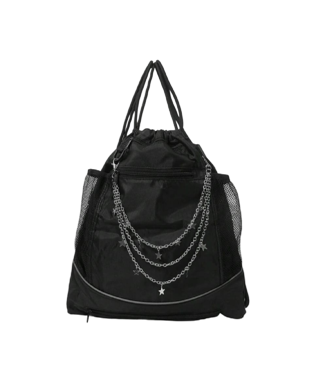 Mochila con Diseño de Cadena de Estrellas