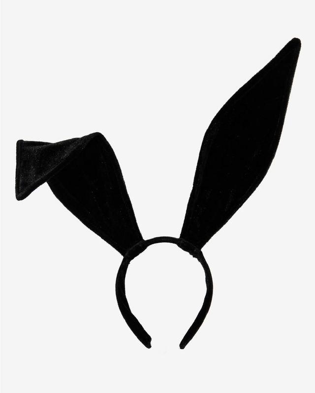 Diadema de orejas de conejo en terciopelo