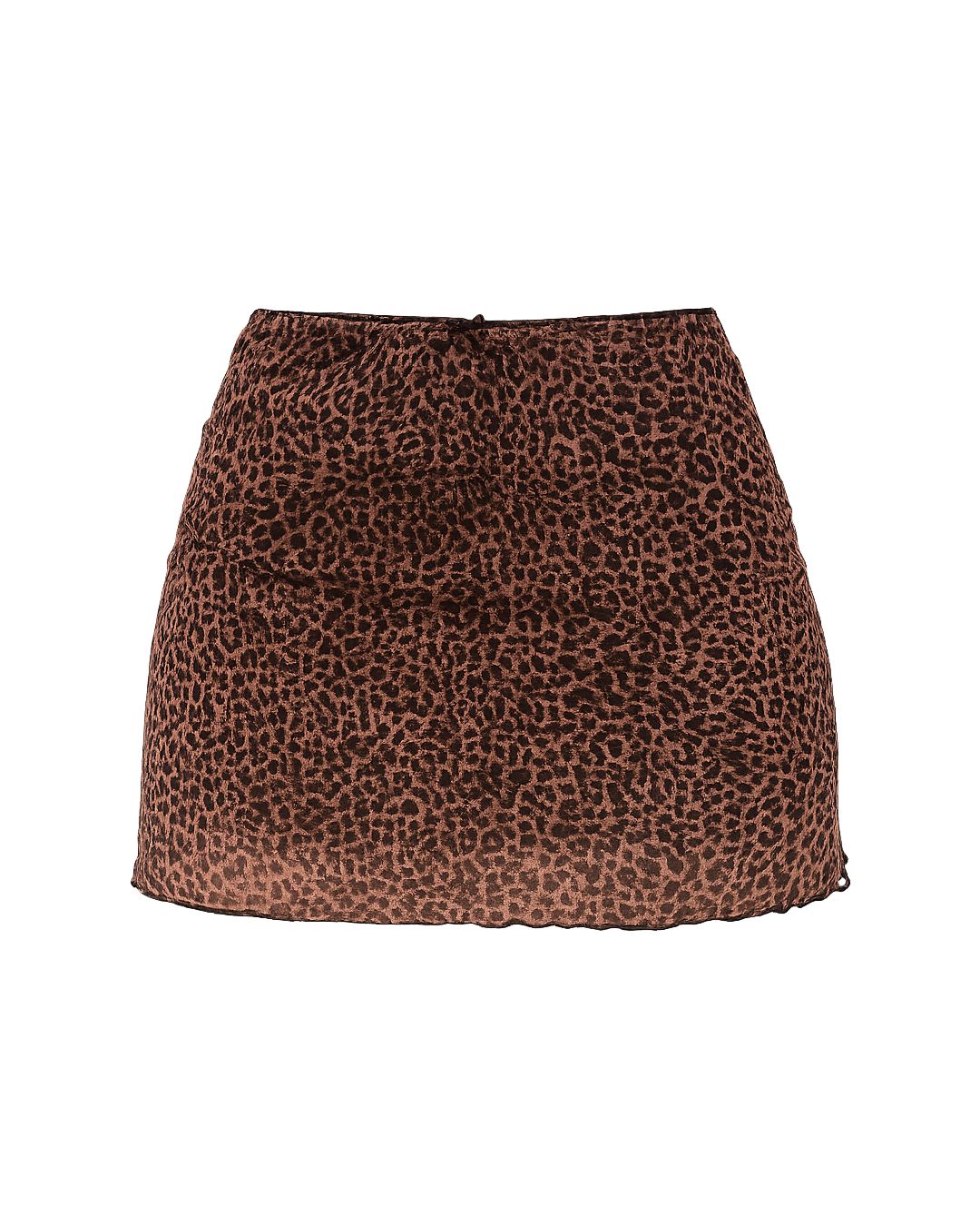 Falda corta con patrones