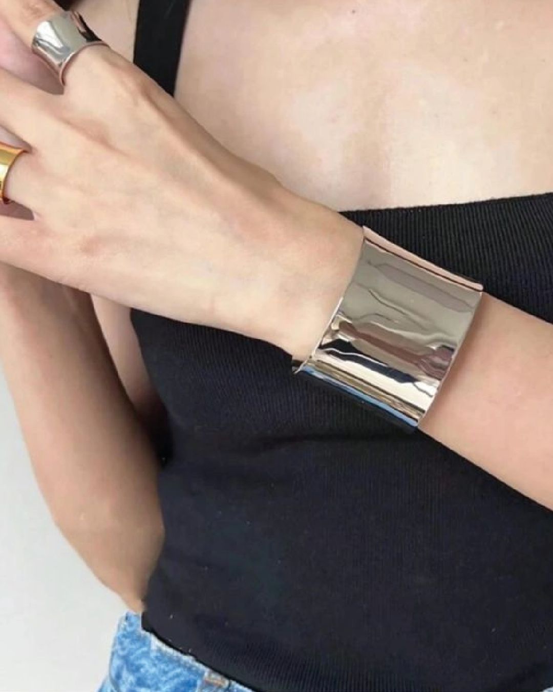 Pulsera chunky ajustable