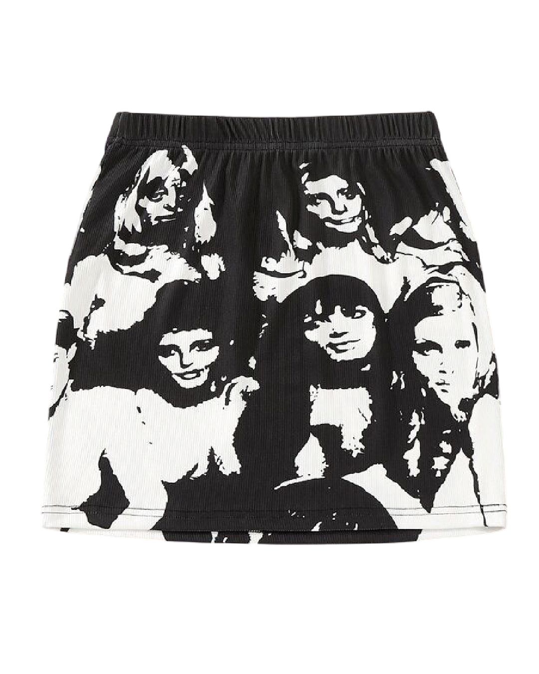 Falda con estampado