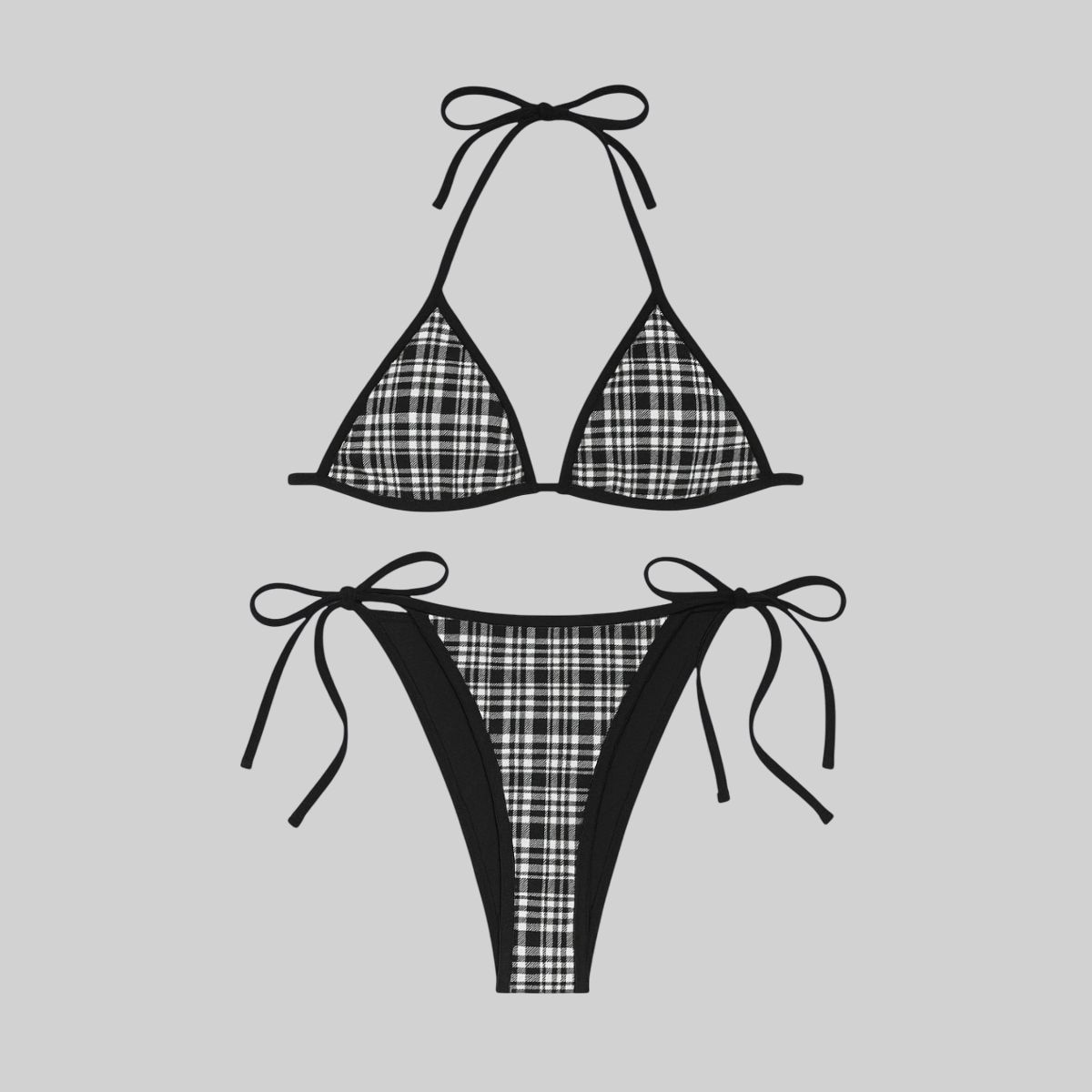 Bikini de cuadros