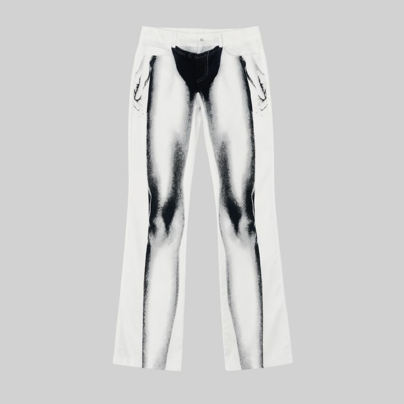 Pantalón con estampado gráfico