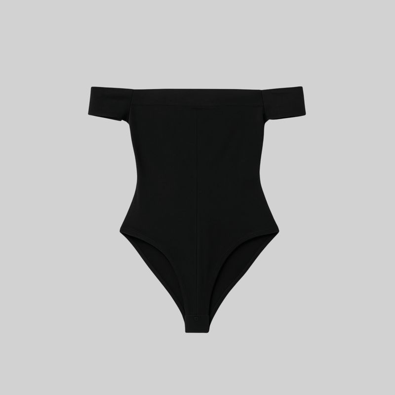 Body con hombros caídos