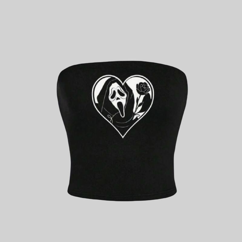 Top Estampado Ghostface