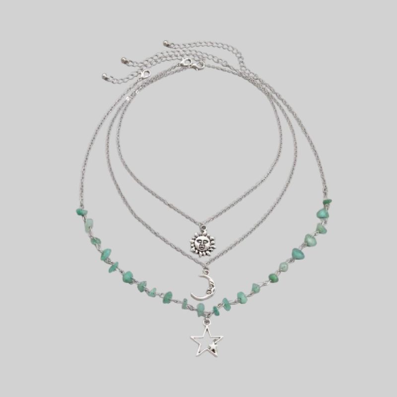 Collar Sol y Luna