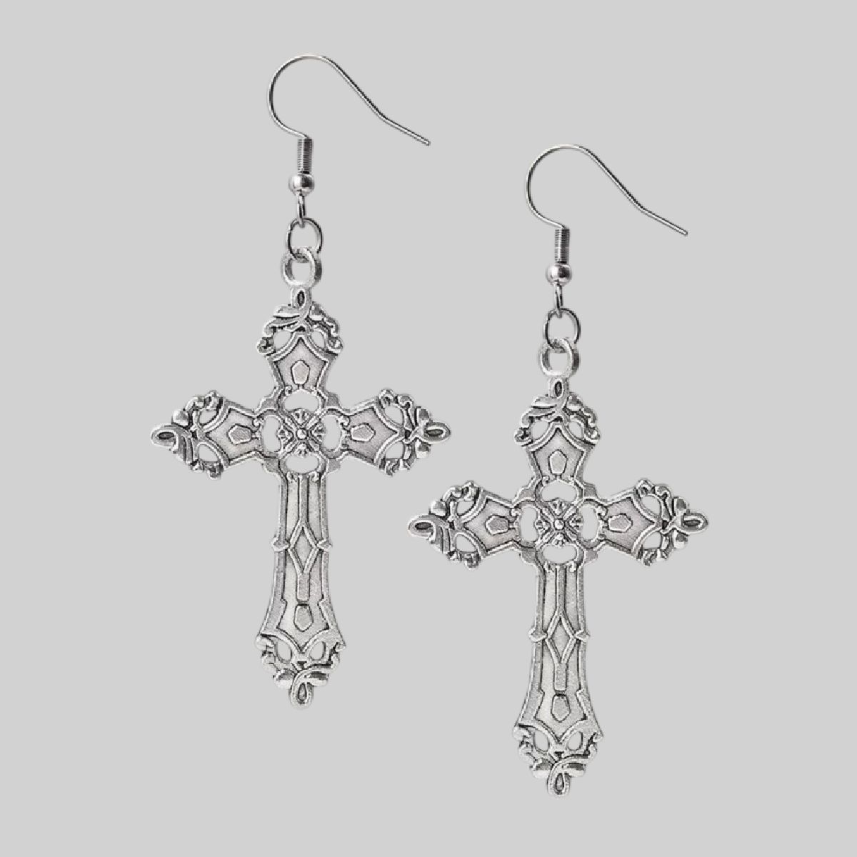 Aretes de cruz