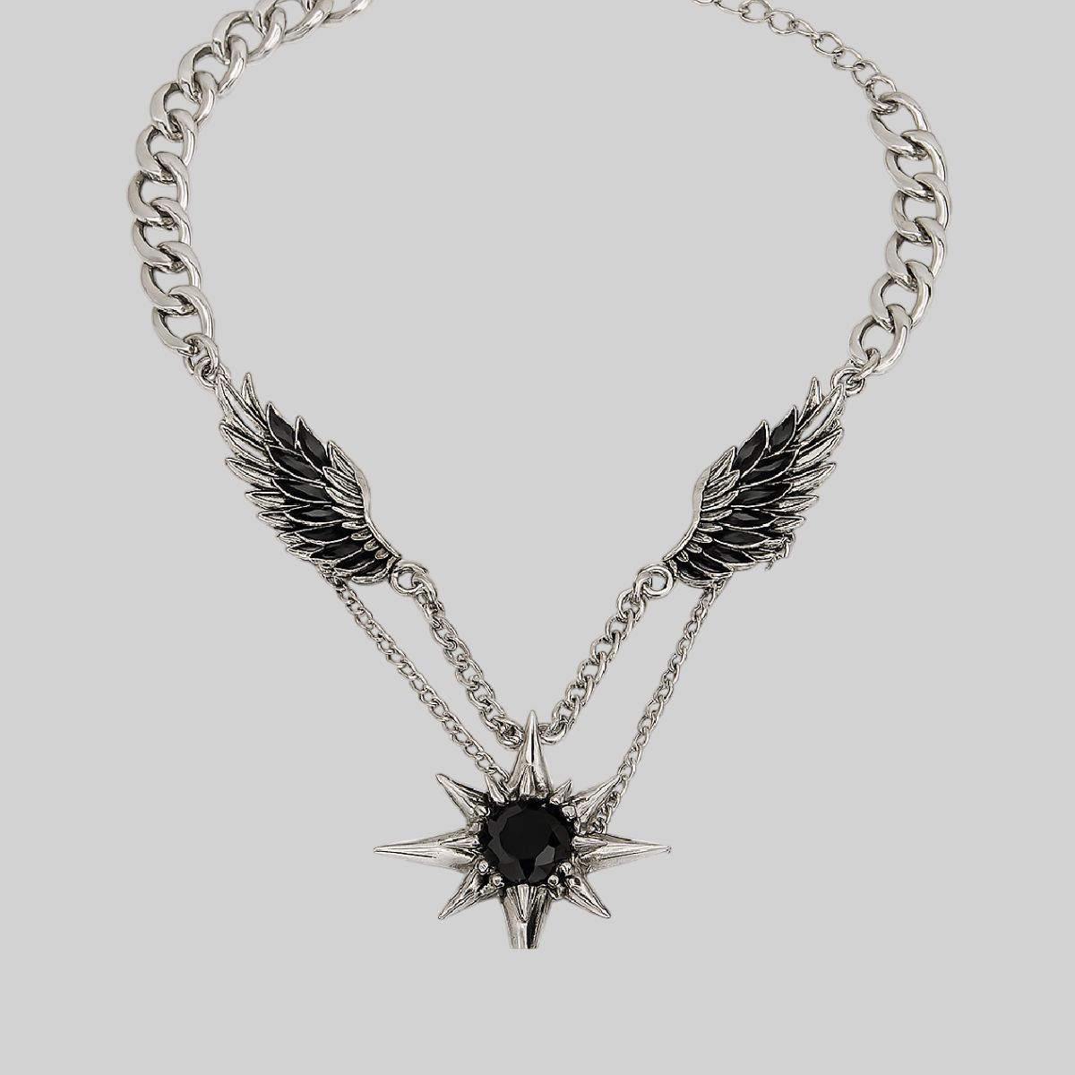 Choker alas de ángel con dije