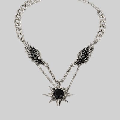 Choker alas de ángel con dije